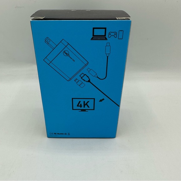 Portable Dock Charger Adapter Switch Accessory PD 36W USB C 4K 60Hz HDMI - Picture 11 of 11